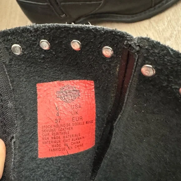 Harley Davidson cowboy boots - Picture 3 of 3